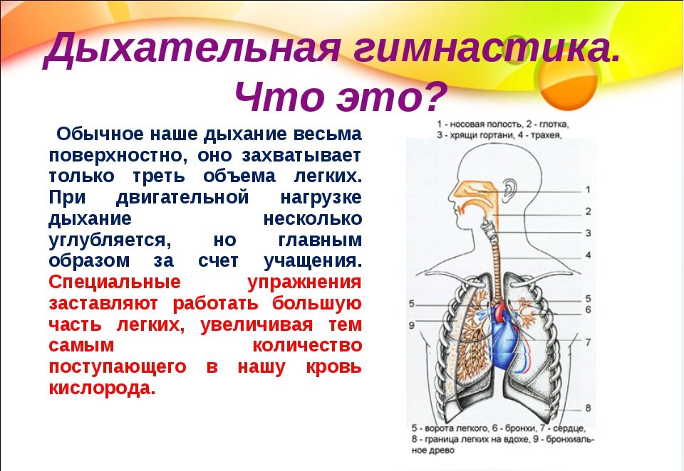 Дыхательная гимнастика