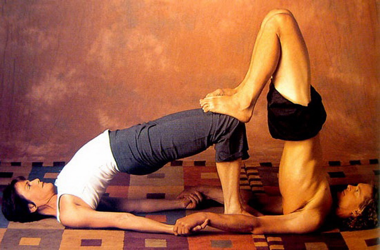 Сложные позы для йоги для двоих   фото (31)