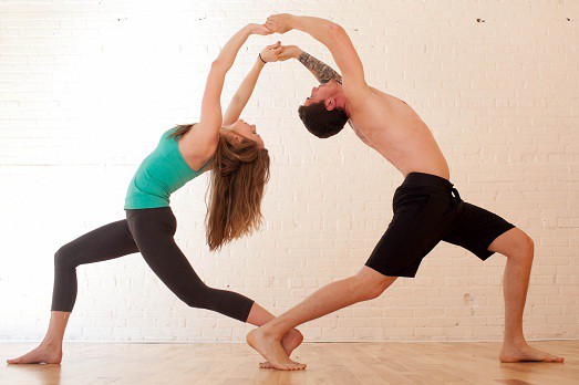 Сложные позы для йоги для двоих   фото (9)
