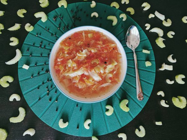 диетический овощной суп фото