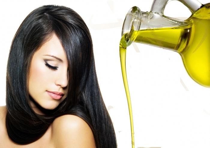 Укрепление волос оливковым маслом