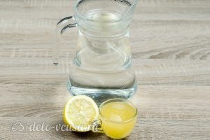 Напиток из лимона и меда: Ингредиенты