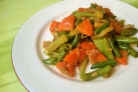 Тушеные овощи под соусом