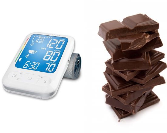 Шоколад и аппарат давления