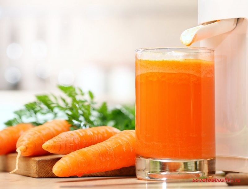 морковный сок для похудения отзывы