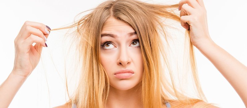 Симптомы поврежденных волос