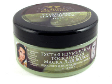 Маска для сухих и поврежденных волос "Изумрудная тосканская" Planeta Organica Toscana Hair Mask