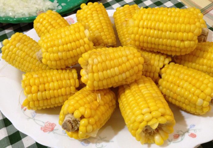 початок кукуруза вареная калорийность