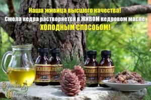 Живица кедровая лучшая